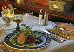 Table du restaurant